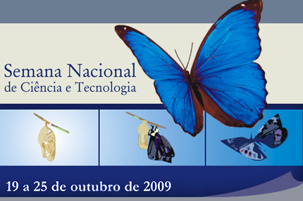 Cartaz da Semana Nacional de Ciência de Tecnologia 2009